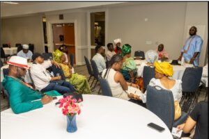 INC-USA breakout session — delegates in working groups