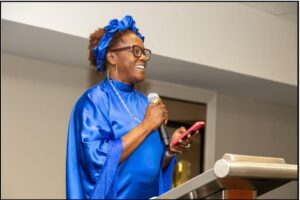 Dr. Jackie Ejuwa during INC-USA Telehealth discussion